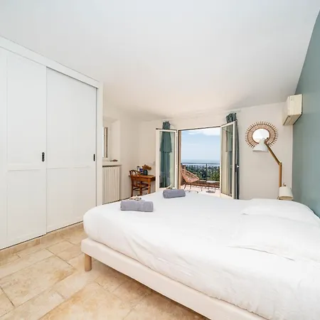 Villa 4-bedroom With Swimming Pool Garden And Sea Views Antibes
