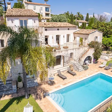 4-bedroom With Swimming Pool Garden And Sea Views Антиб