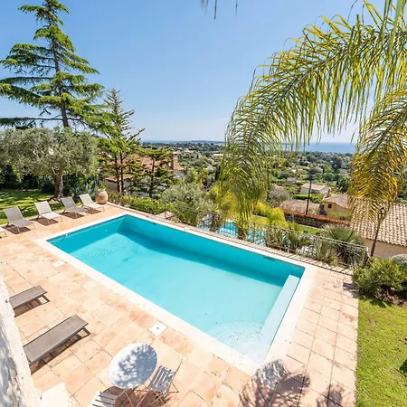 4-bedroom With Swimming Pool Garden And Sea Views Антиб