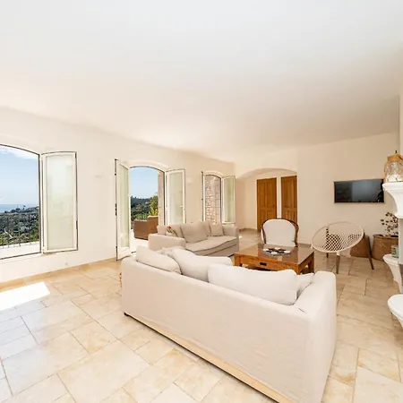 Villa 4-bedroom With Swimming Pool Garden And Sea Views Antibes