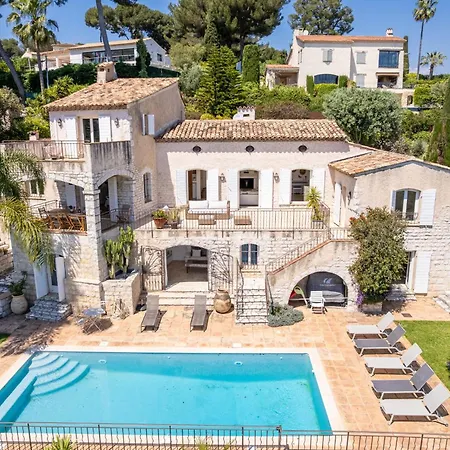 Villa 4-bedroom With Swimming Pool Garden And Sea Views Antibes